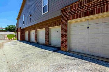 private garages at Summer Brook Apartments